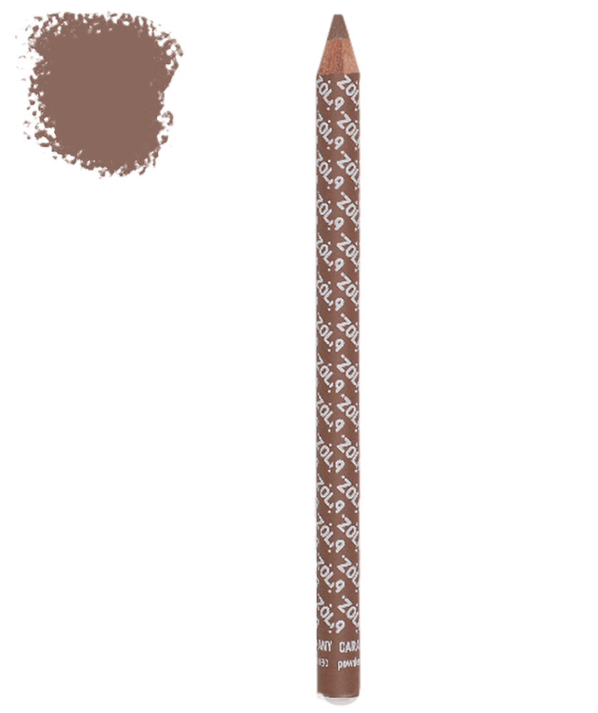 ZOLA Олівець для брів пудровий Powder Brow Pencil Caramel