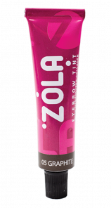 ZOLA Фарба для брів з колагеном Eyebrow Tint With Collagen 05 Graphite 15ml.