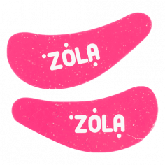 ZOLA Патчі силіконові багаторазові для очей (1 пара) (Малинові)