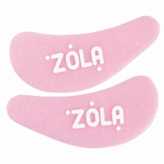 ZOLA Патчі силіконові багаторазові для очей (1 пара) (Рожеві)