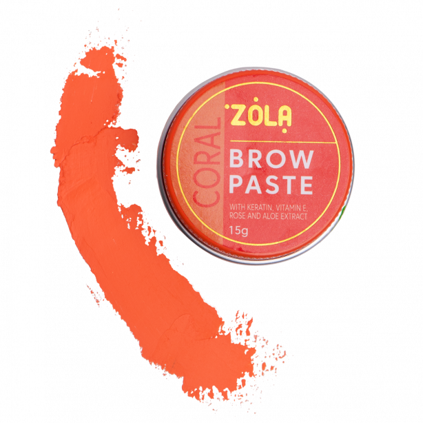ZOLA Контурна паста для брів (помаранчева)