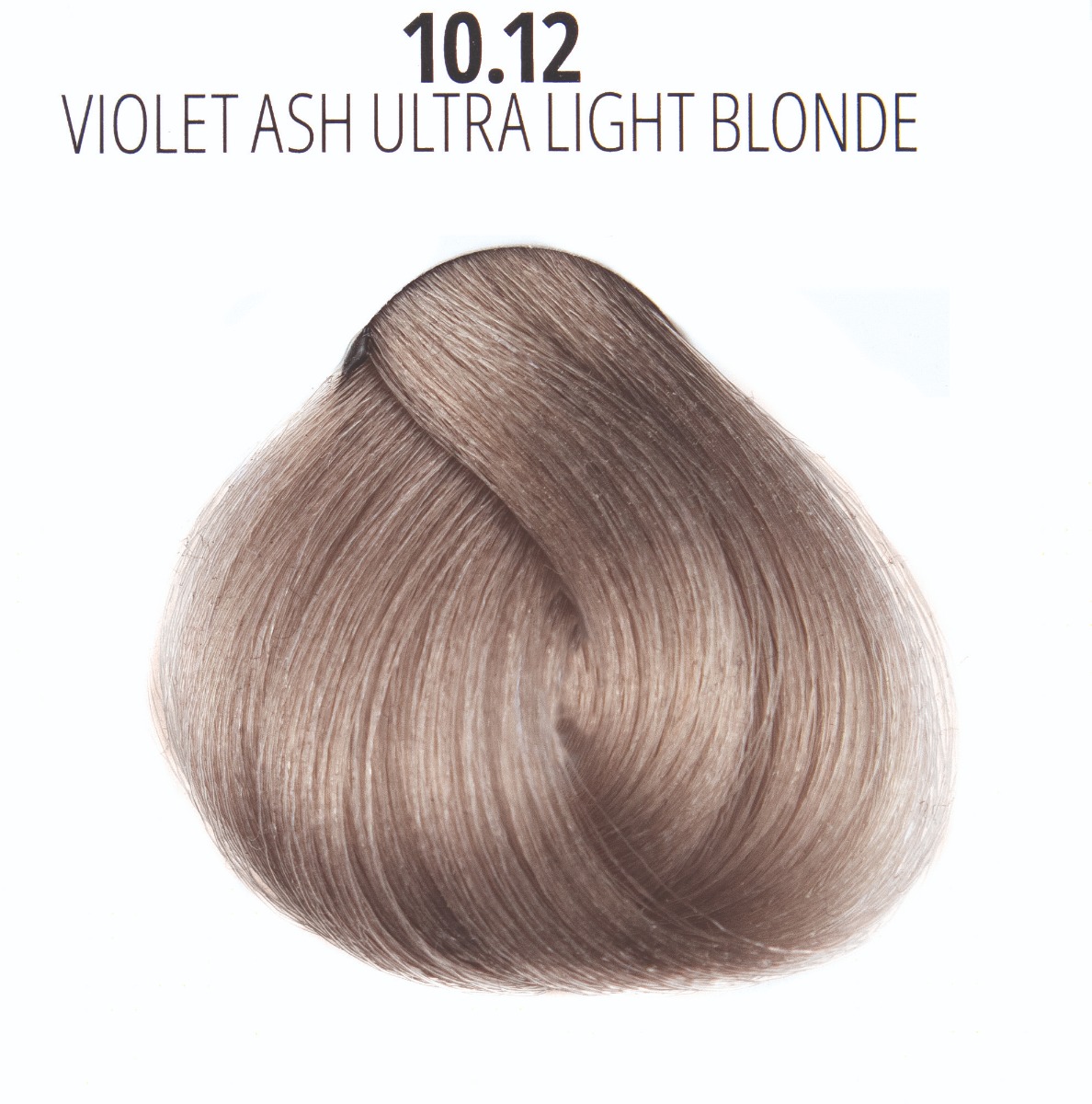 Jaas Крем фарба для волосся із ефектом ламінування-10.12 Violet ash ultra light blonde