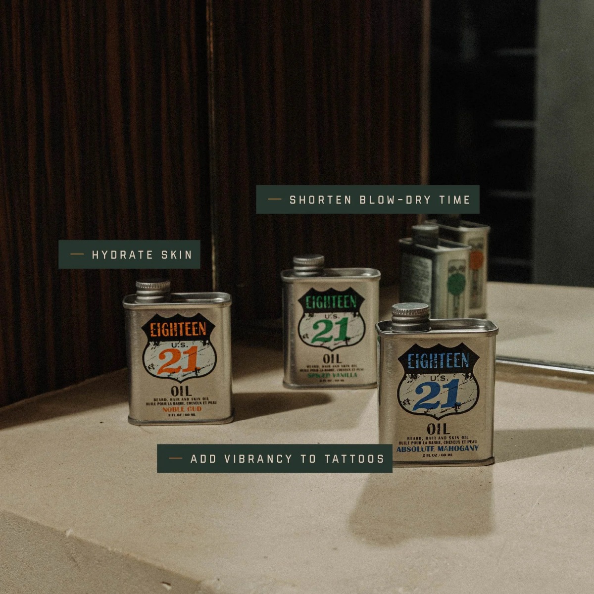 Олія для бороди, волосся та шкіри Beard, Hair and Skin Oil Spiced Vanilla 60 мл - фото 2