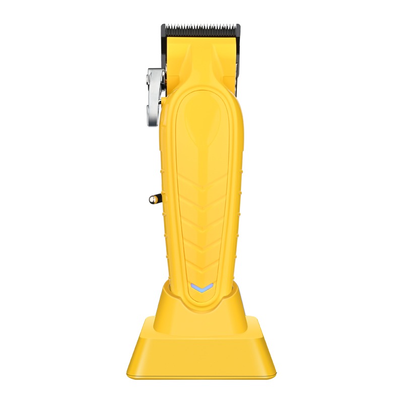 Машинка для стрижки акумуляторна WMARK NG-139 YELLOW , придбати хорошу машинку для стрижки , професійна машинка для барбера, якісна машинка для стрижки 