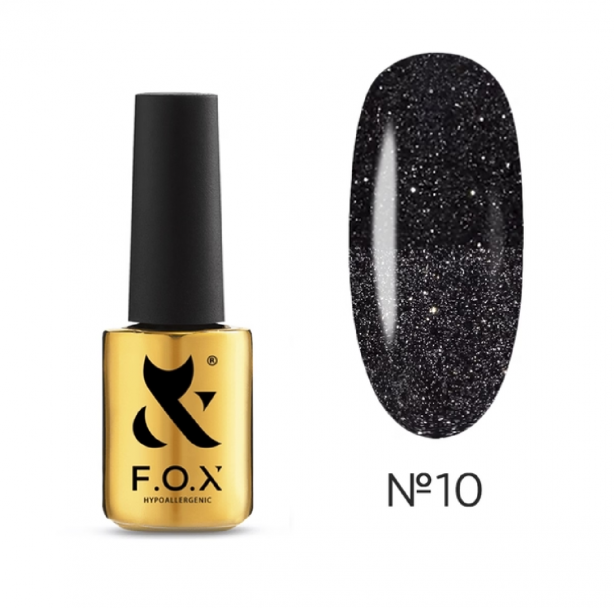 Гель-лак F.O.X Sparkle 010, 7 ml