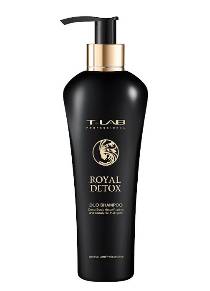 Шампунь ДУО для королівської гладкості волосся та абсолютноі детоксикації, 300 мл  ROYAL DETOX  DUOShampoo