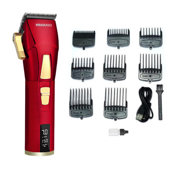 Професійна машинка для стрижки WMARK NG-2036 RED - фото 1