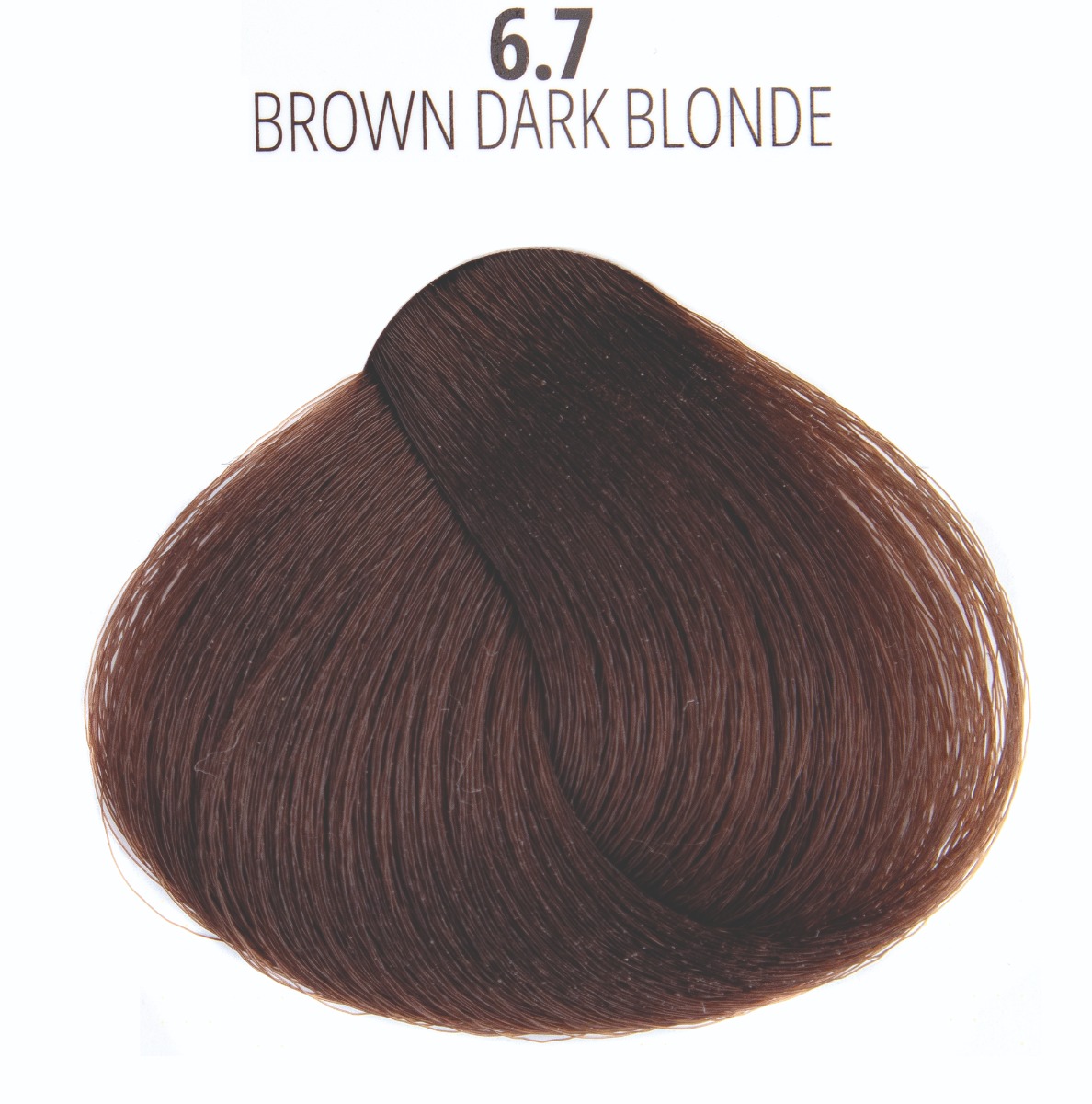 Крем фарба для волосся із ефектом ламінування Jaas - 6.7 Brown dark blonde