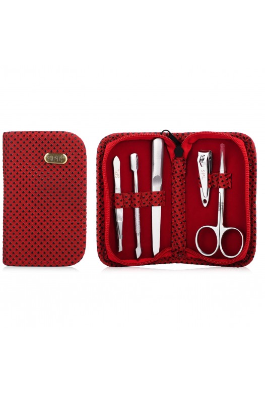 Манікюрний набір SPL Червоний 77101AE