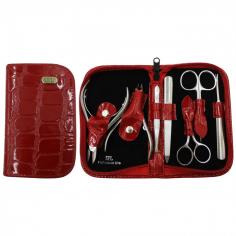 Манікюрний набір SPL Червоний 77202A