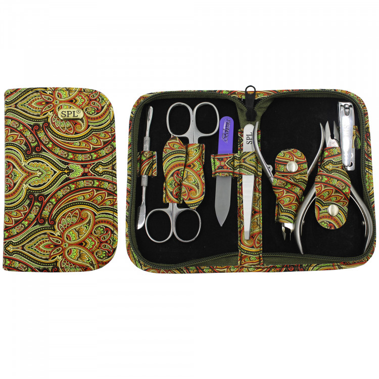 Манікюрний набір SPL Зелений узор  77203W