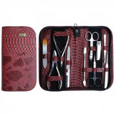 Манікюрний набір SPL Червоний 77301A