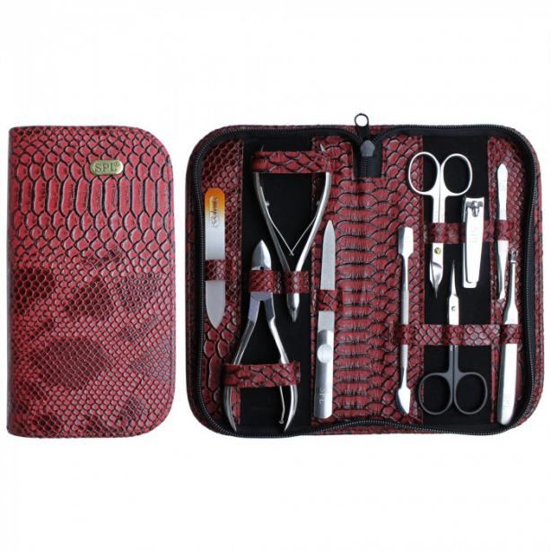 Манікюрний набір SPL Червоний 77301A