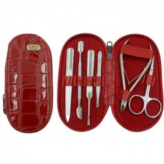 Манікюрний набір SPL Червоний 77401A