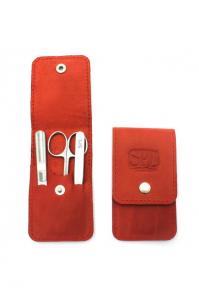 Манікюрний набір SPL червоний 77906A