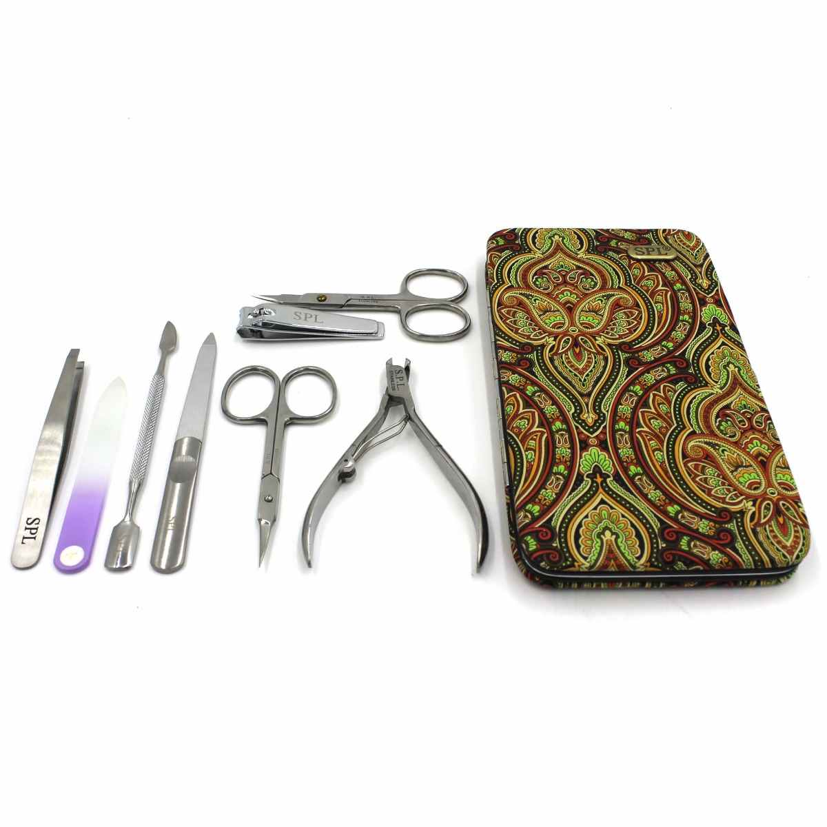 Манікюрний набір SPL Узор зелений   77901W