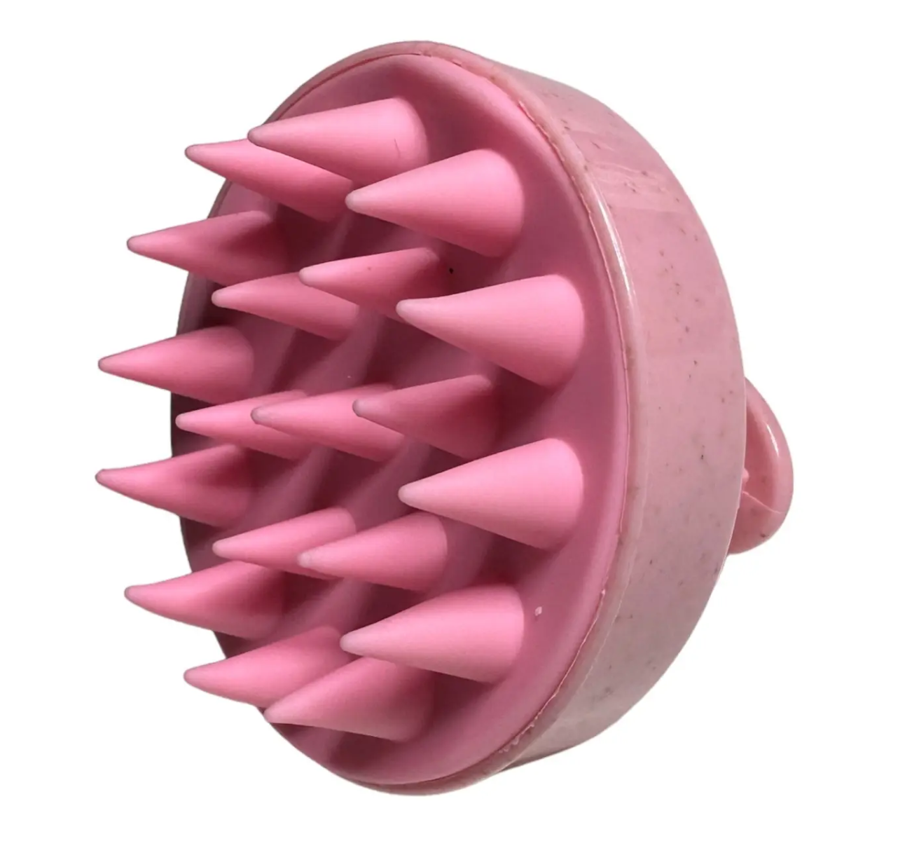 Масажер для шкіри голови рожевий
