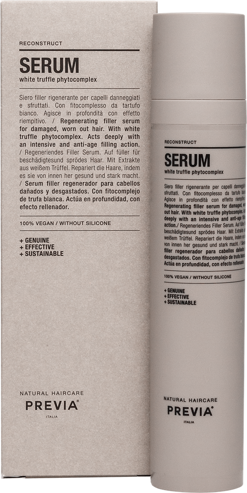 Previa RECONSTRUCT natural haircare WHITE TRUFFLE Філер-серум