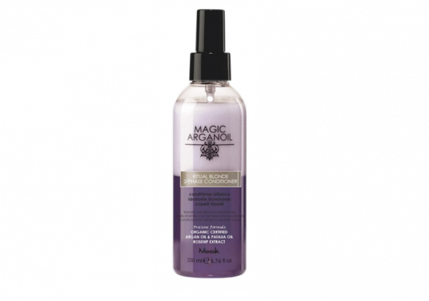 Двофазний незмивний кондиціонер Magic Arganoil Ritual Blonde - фото 1