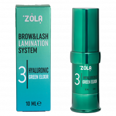 ZOLA Color Lab Склад для ламінування 03 Hyaluronic Green Elixir