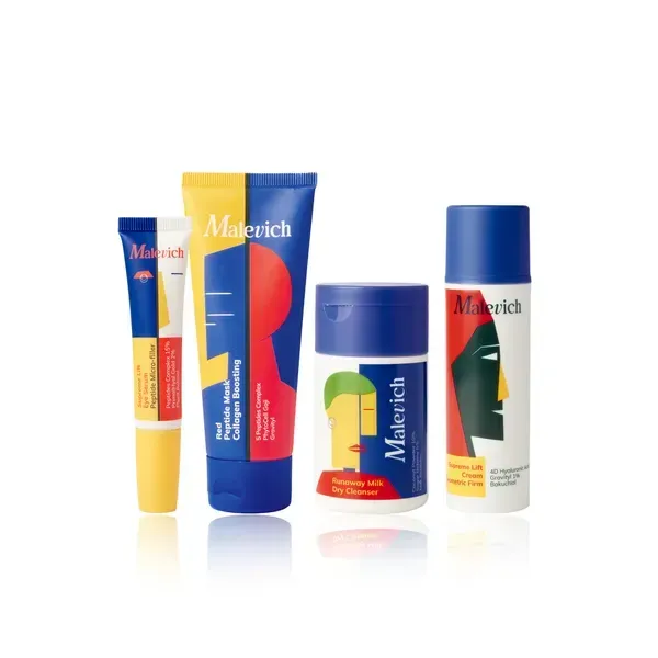 Malevich - Подарунковий набір Supreme Lift для вікової шкіри та ліфтингу (М-1132, М-1113, М-1112, М-1110)