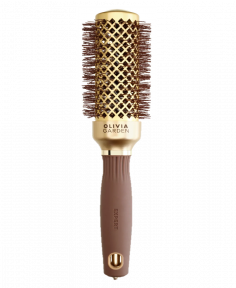 Брашинг Expert Blowout Shine Wavy Bristles Gold&Brown-35 mm