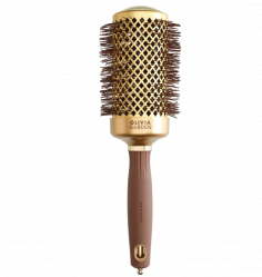 Брашинг Expert Blowout Shine Wavy Bristles Gold&Brown-55 mm