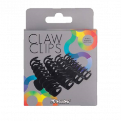 Набір зажимів для волосся краб Claw Clips Black 4шт
