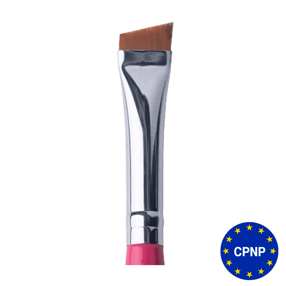 Пензлик малиновий вузький зі скосом 02br