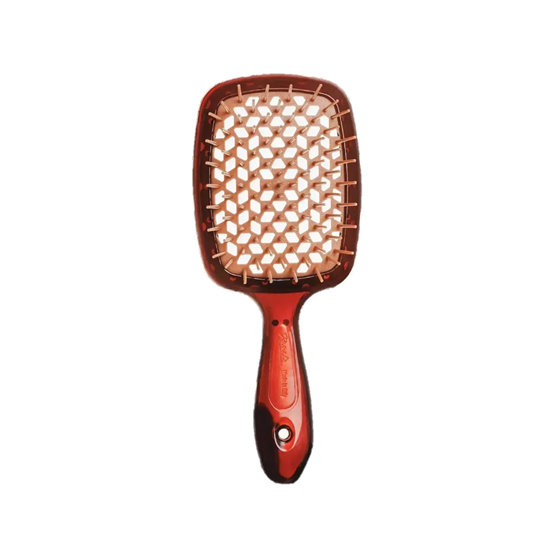 Щітка для волосся Janeke Superbrush Small 1830 the Original Italian- коричневий-бежевий (карамель)