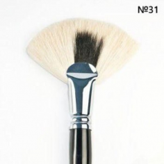 Пензлик № 31 віяло для обличчя і тіла Cinecitta Make Up