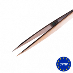 ZOLA Пінцет професійний для брів GOLD (точковий)