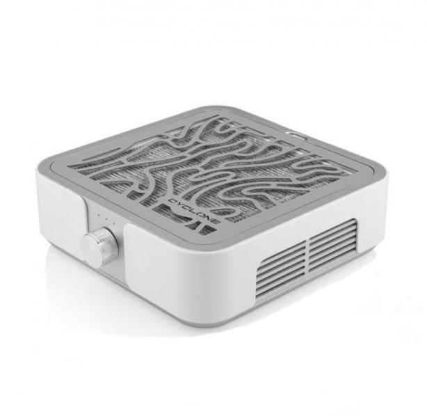 Витяжка CYCLONE X 2 SILVER на 72 вт. для манікюру та педикюру