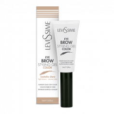 Фіксуючий гель для брів Eyebrow Styling Gel Color Levissime-Світло-коричневий