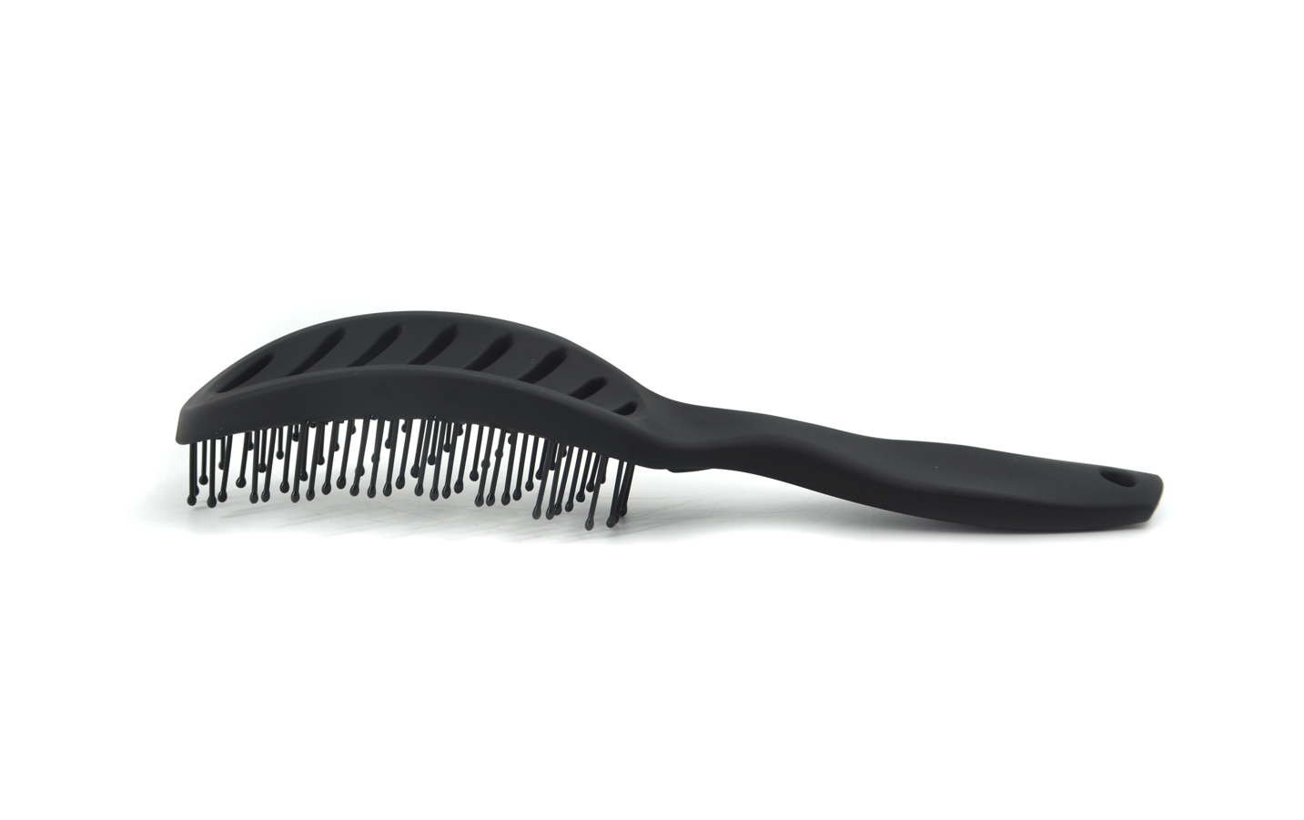 Гребінець скелетка продувна  Vent Brush чорний колір  - фото 2