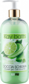 KayPro Kay bath Гель для душу з екстрактом лайма і соком алое 500мл