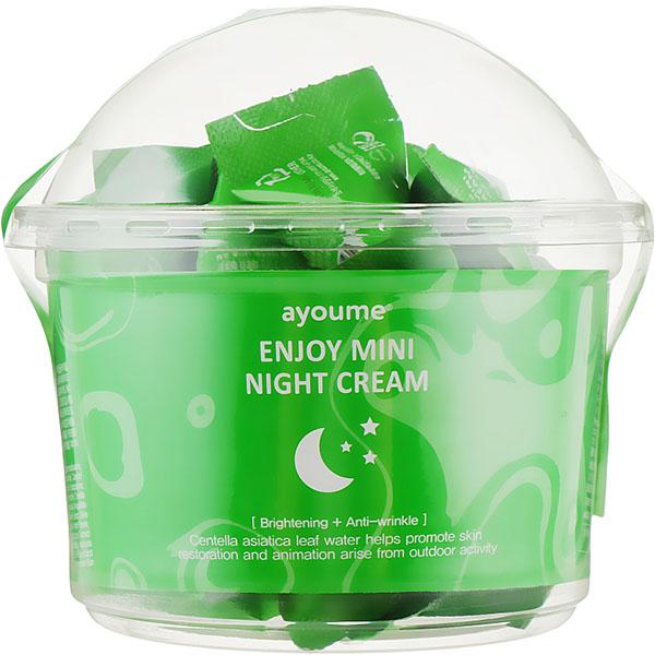 Нічний крем для обличчя з центелою AYOUME 3гр - фото 2