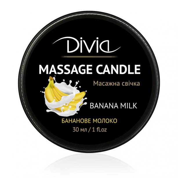 Свічка масажна - бананове молоко