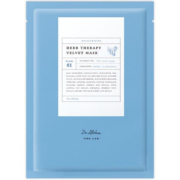 Маска для обличчя тканинна DR. ALTHEA PRO LAB Herb Therapy Velvet Mask, 1 шт 27 гр
