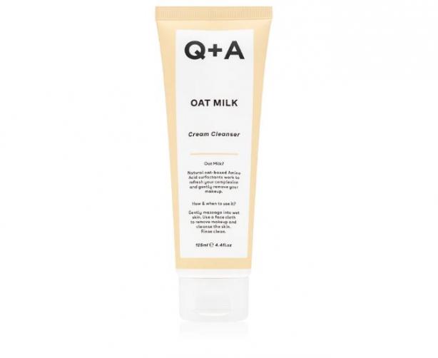 Очищувальний кремовий засіб с вівсяним молочком Q+A Oat Milk Cream Cleanser 125ml