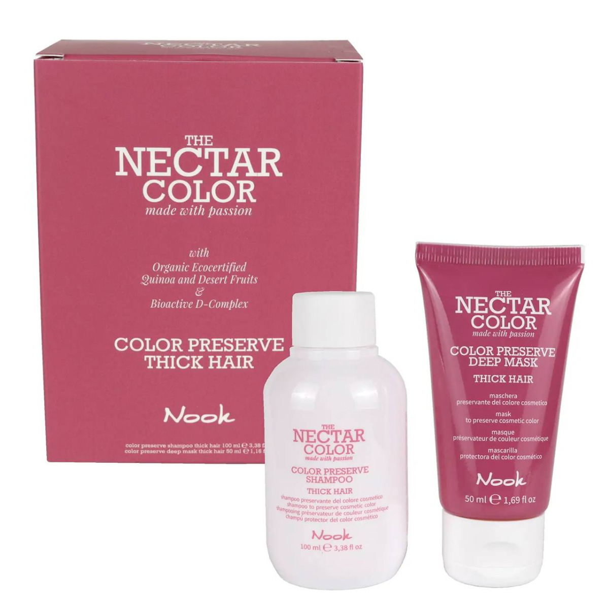 The NECTAR COLOR Набір для захисту кольору для тонкого та нормал 