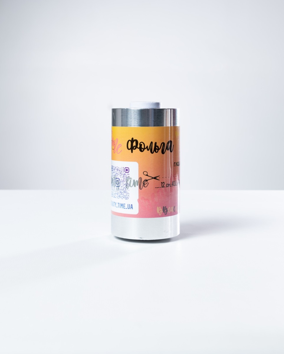 Фольга BEAUTY TIME гладка 12см 250м 14мк