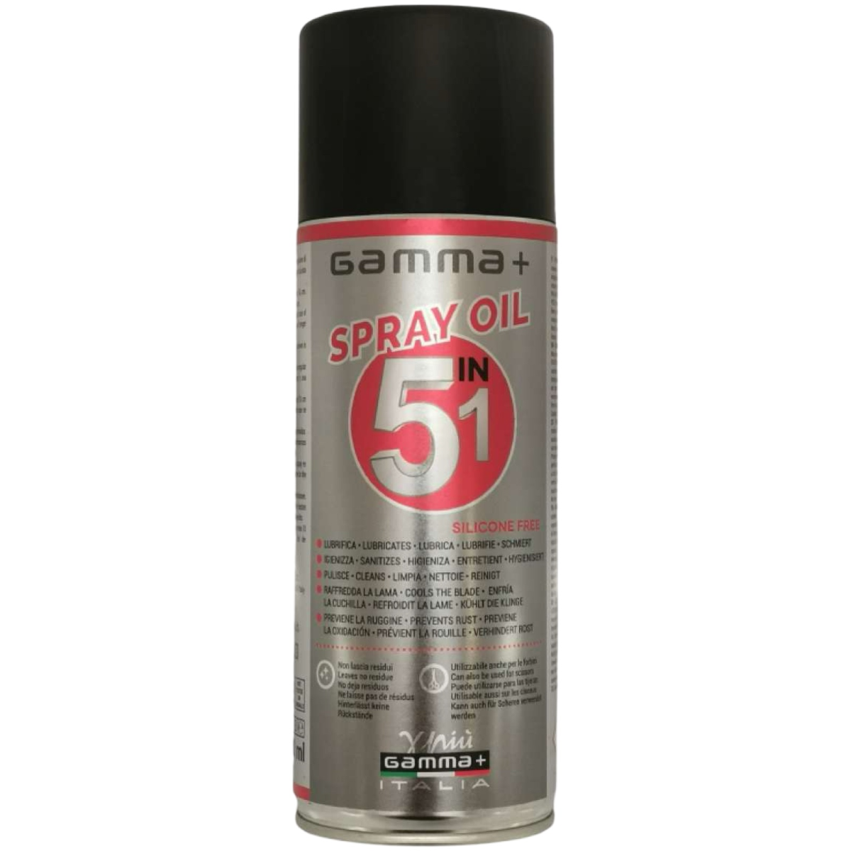 GAMMA PIU Масло д\/машинок GAMMA+ OIL SPRAY 5in1 400 мл