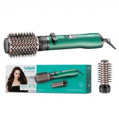 Професійна фен-щітка 2 в 1 VGR V-498 Green