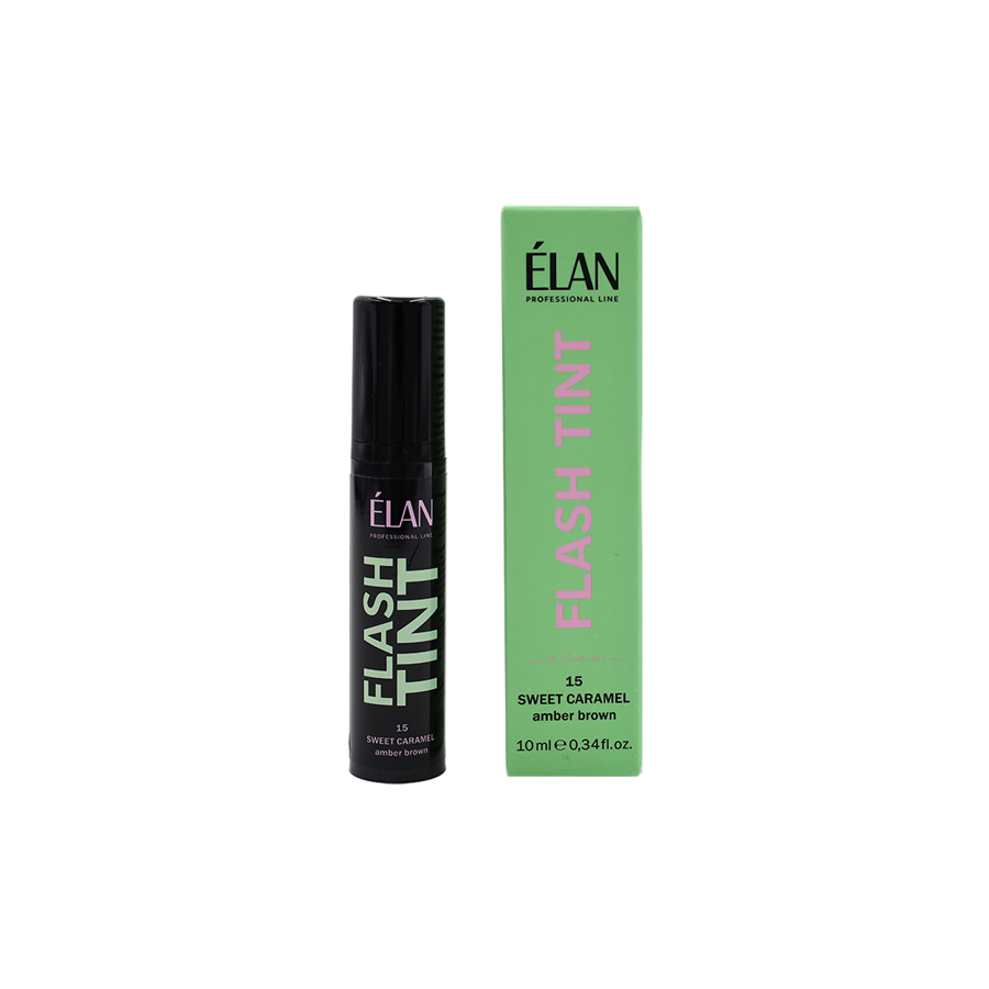 Окклюзивна система фарбування брів та вій FLASH TINT 15 Sweet Caramel