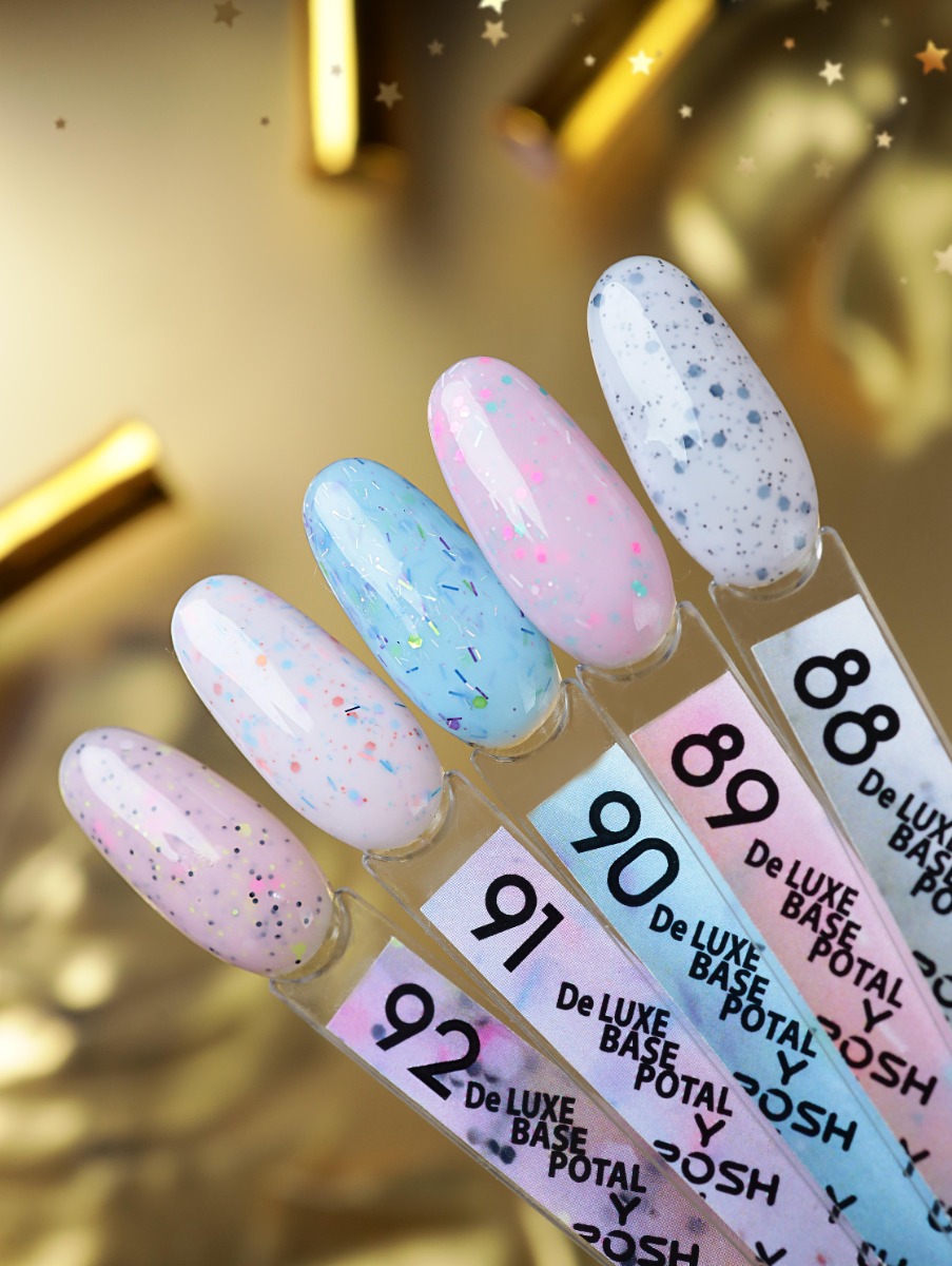 Кольорова каучукова база De LUXE 12мл - фото 15