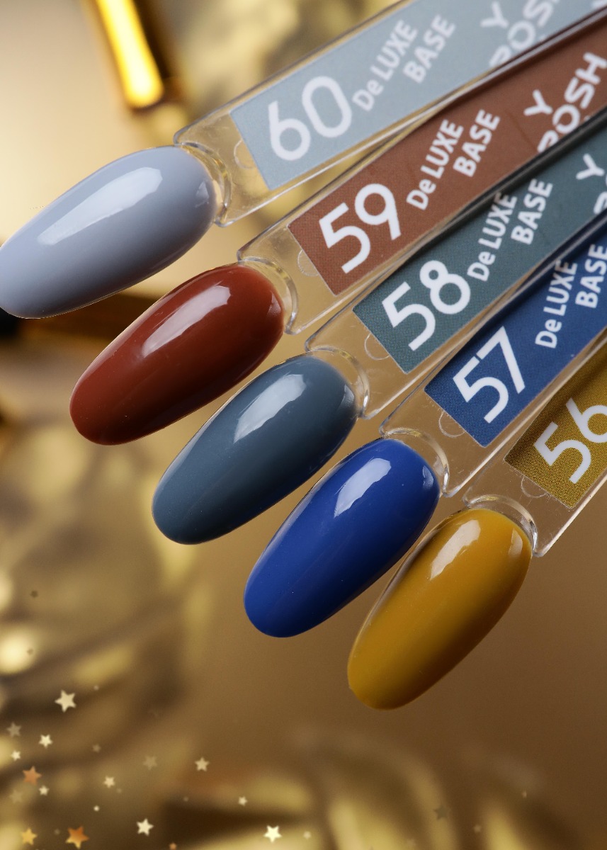 Кольорова каучукова база De LUXE 12мл - фото 10