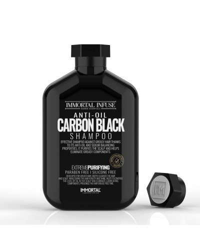 Шампунь для жирного волосся Immortal Infuse Carbon Black Shampoo, INF-69 500 мл