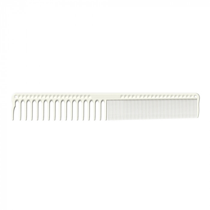 Гребінець JRL для стрижки волосся, білий, 18,5см