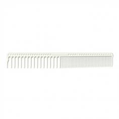 Гребінець JRL для стрижки волосся, білий, 18,5см